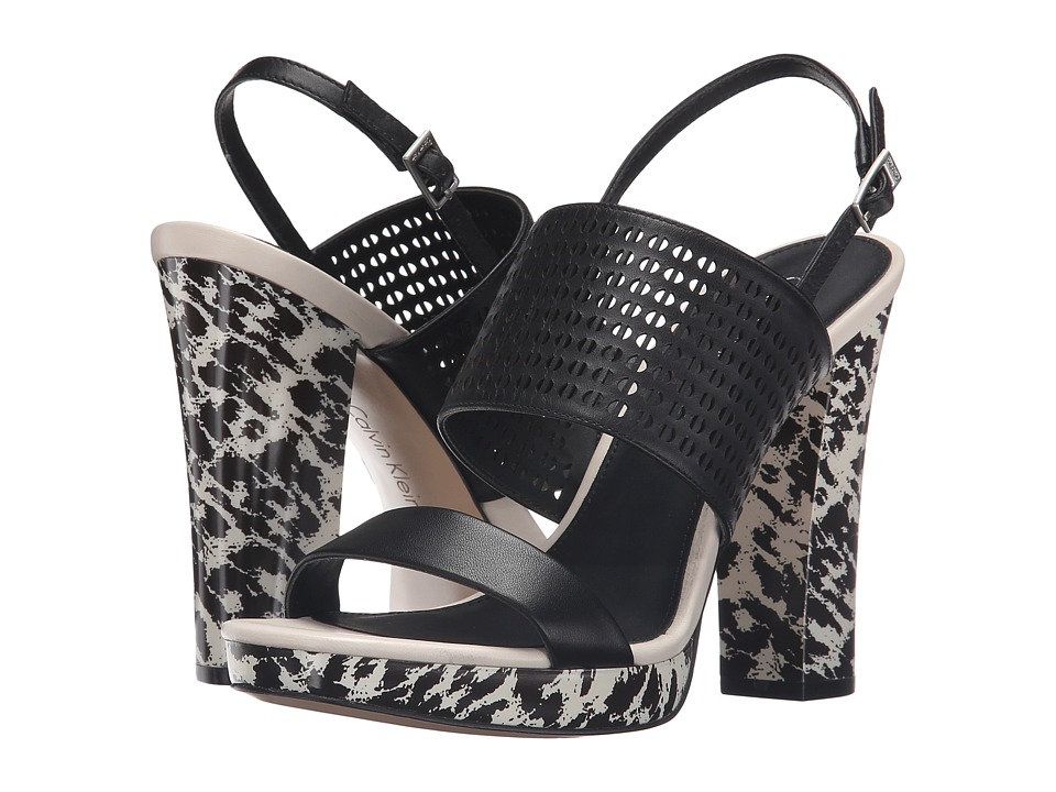 Calvin Klein Breannie (Black/Black Leather) Women