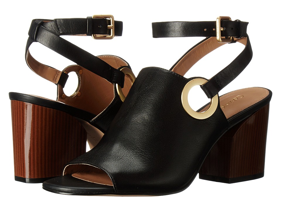 Calvin Klein Adria (Black Leather) Women