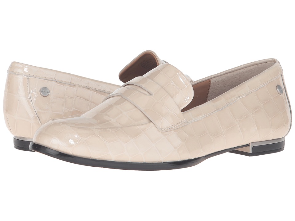 Calvin Klein Celia (Soft White Croco Print Patent) Women