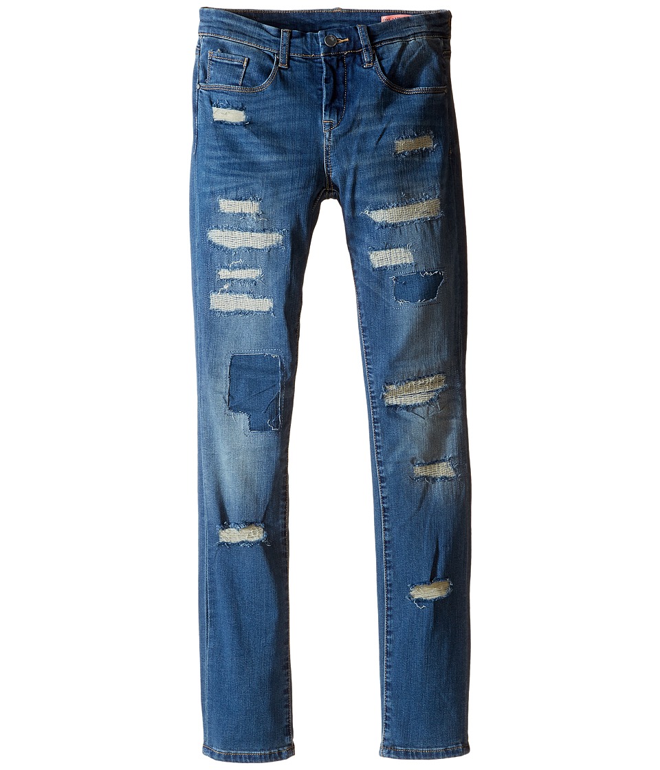 Blank NYC Kids Denim Distresssed Skinny Jeans in Wild Fling (Big Kids) (Wild Fling) Girl