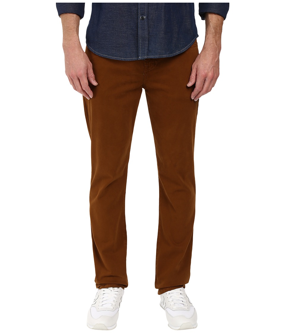 7 For All Mankind The Straight in Hazelnut (Hazelnut) Men