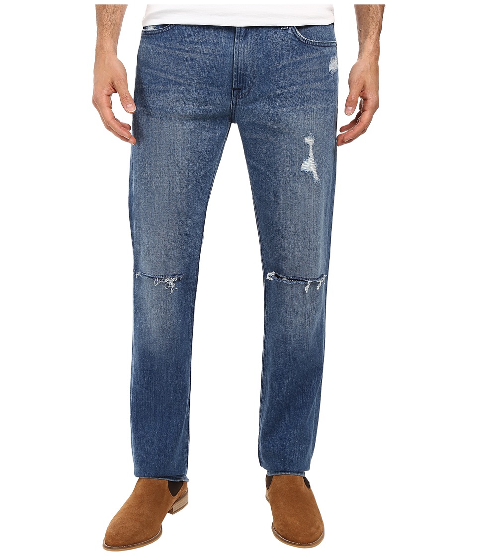 7 For All Mankind Slimmy w/ Destroy in California Distressed (California Distressed) Men