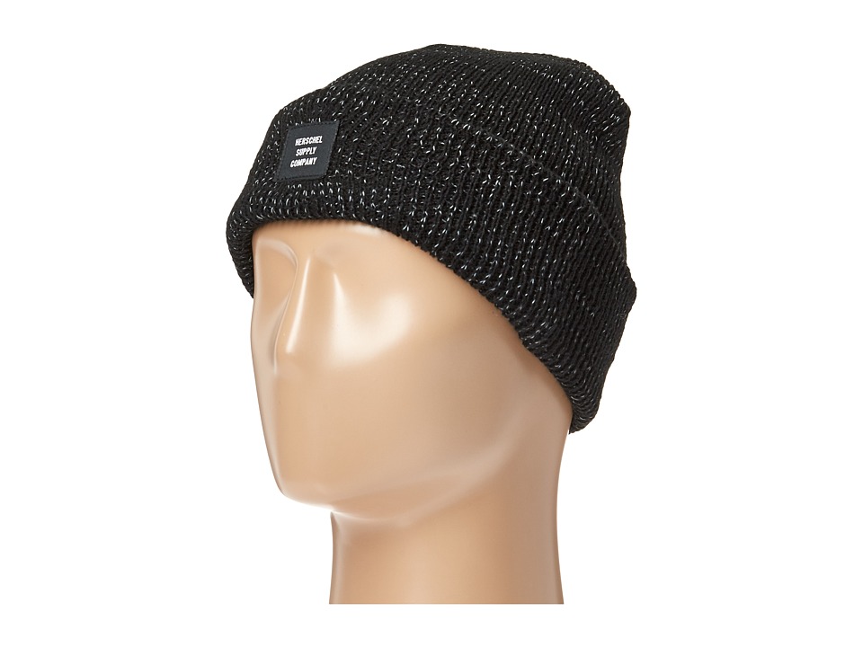 Herschel Supply Co. - Abbott (Black/Reflective Speckle) Beanies