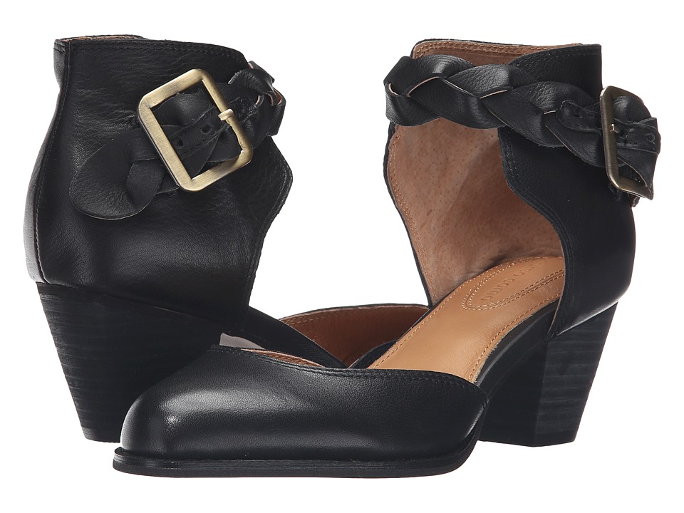 Corso Como Burlap (Black Leather) Women