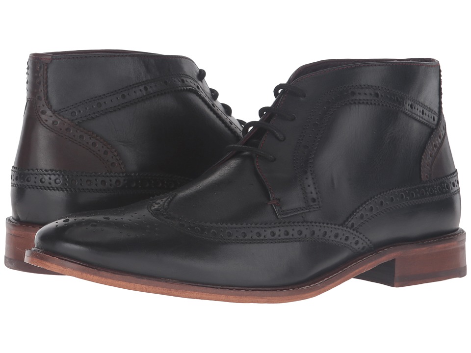 Ted Baker Pericop 2 (Black/Dark Brown Leather) Men
