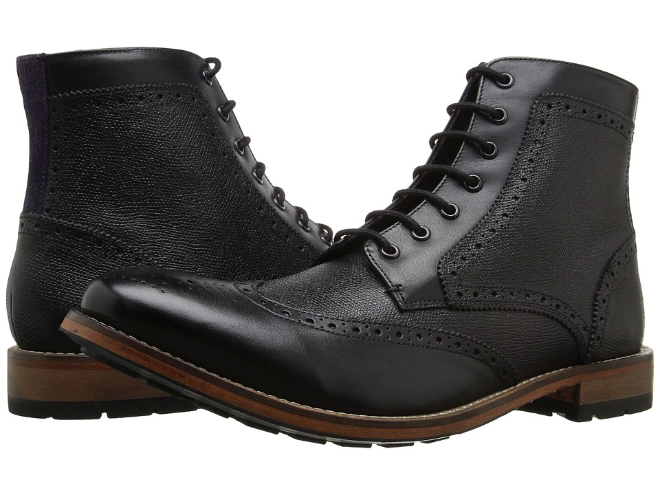 Ted Baker Sealls 3 (Black Leather) Men