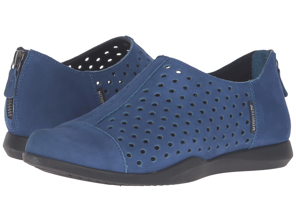 Mephisto Clemence (Electric Blue Bucksoft) Women
