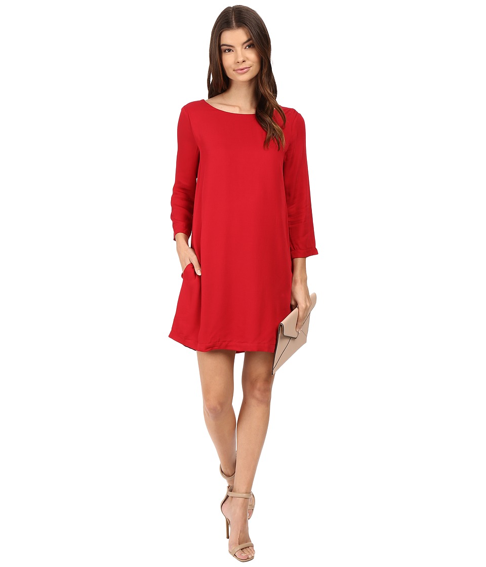 BB Dakota Zepplin Dress (Cherry Red) Women