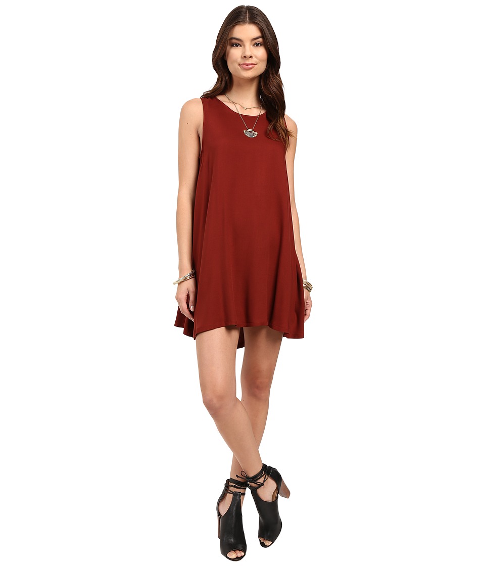 BB Dakota Kenmore Dress (Brick) Women