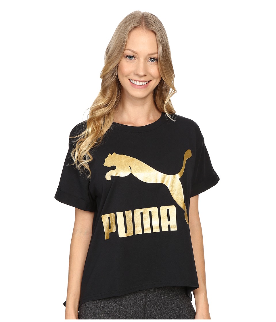 PUMA Story Tee (Black) Women