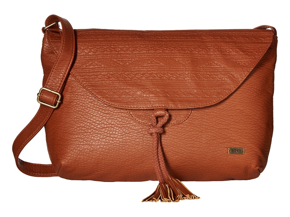 Roxy - Love Grows Crossbody Purse (Brown) Cross Body Handbags