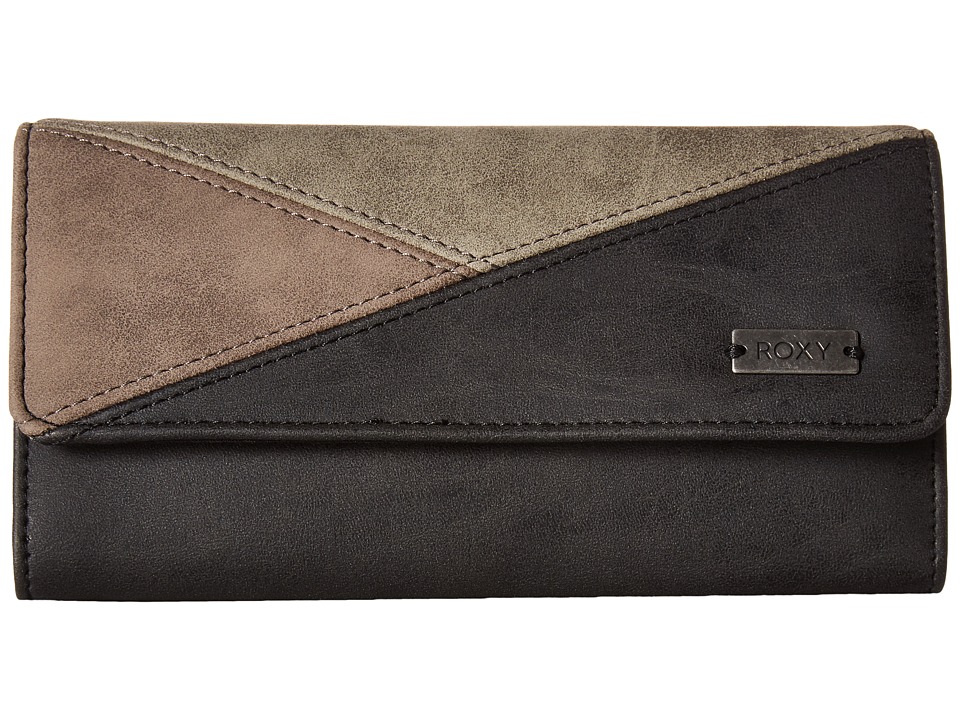 Roxy - Early Morning Wallet (True Black) Wallet Handbags