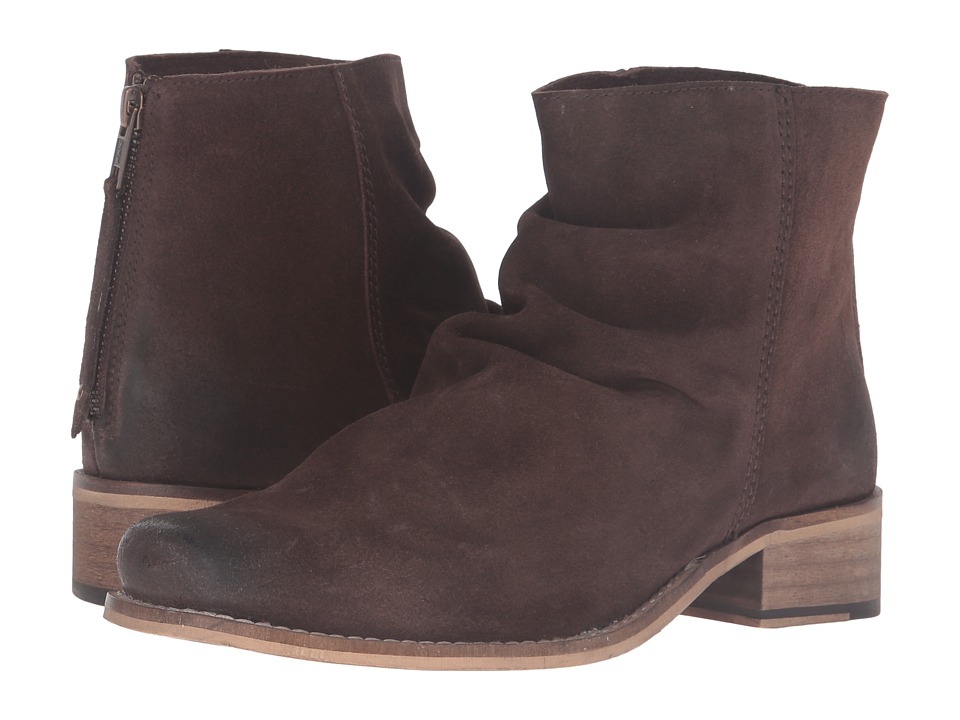 Ariat Unbridled Sloan (Dark Brown Suede) Cowboy Boots