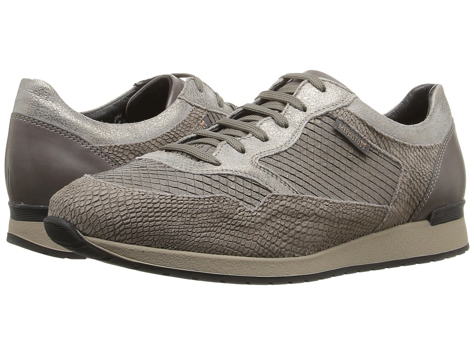 Mephisto Ninia (Dark Taupe Snake/VIP/Old Vintage/Dark Grey Silk) Women
