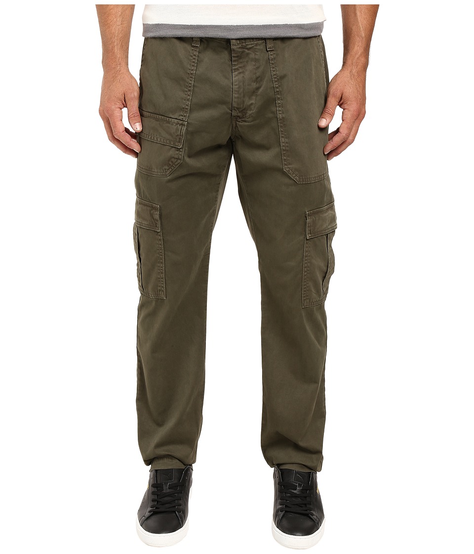 AG Adriano Goldschmied Scout Modern Cargo in Sulfur Army Green (Sulfur Army Green) Men