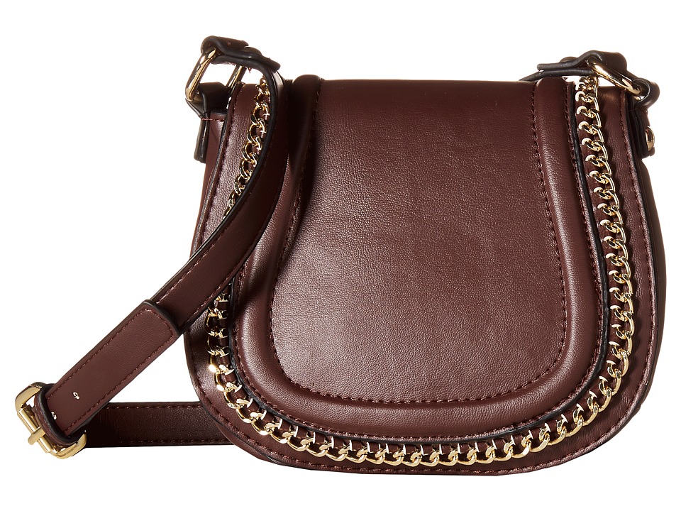 French Connection - Alexa Saddle Bag (Coffee Bean) Cross Body Handbags