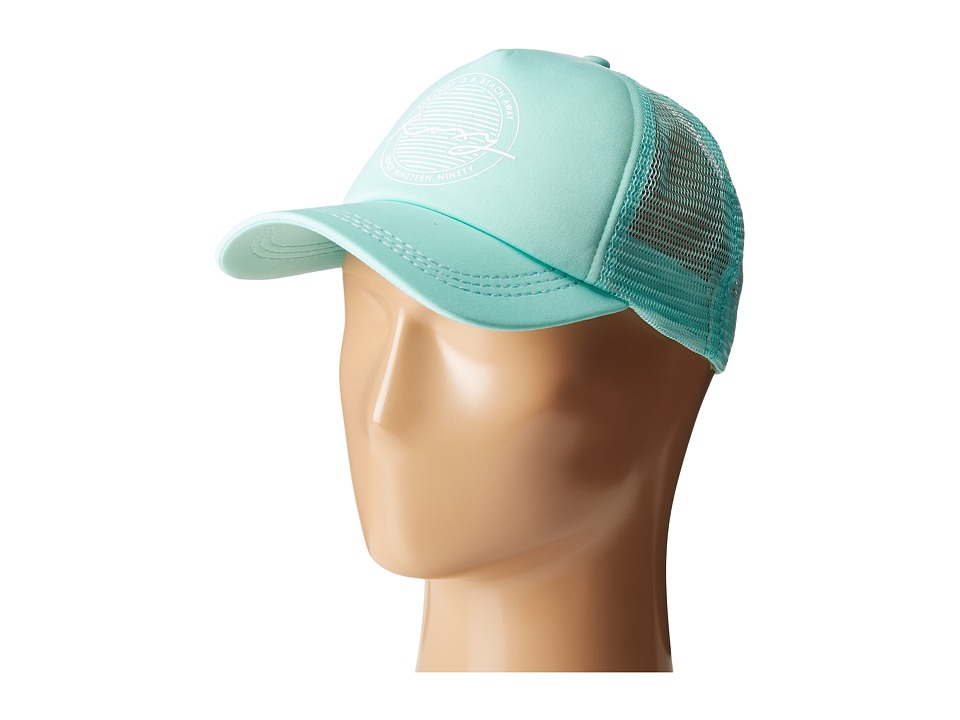 Roxy - Truckin Trucker Hat (Peppermint) Caps