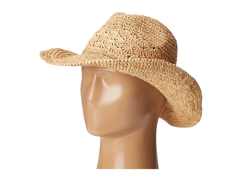 Roxy - Cantina Fedora Hat (Natural) Fedora Hats