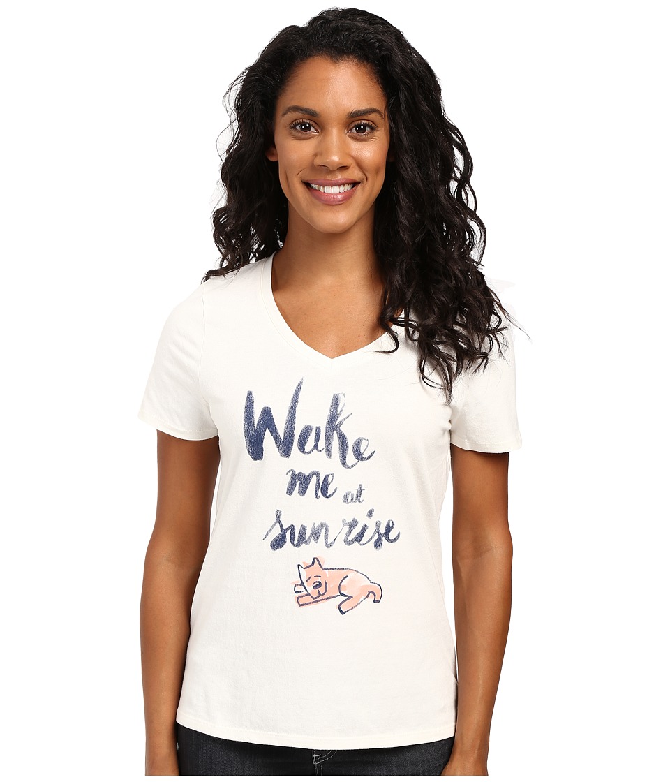 Life is good - Wake Me At Sunrise Rocket Sleep Vee (Simply Ivory) Women