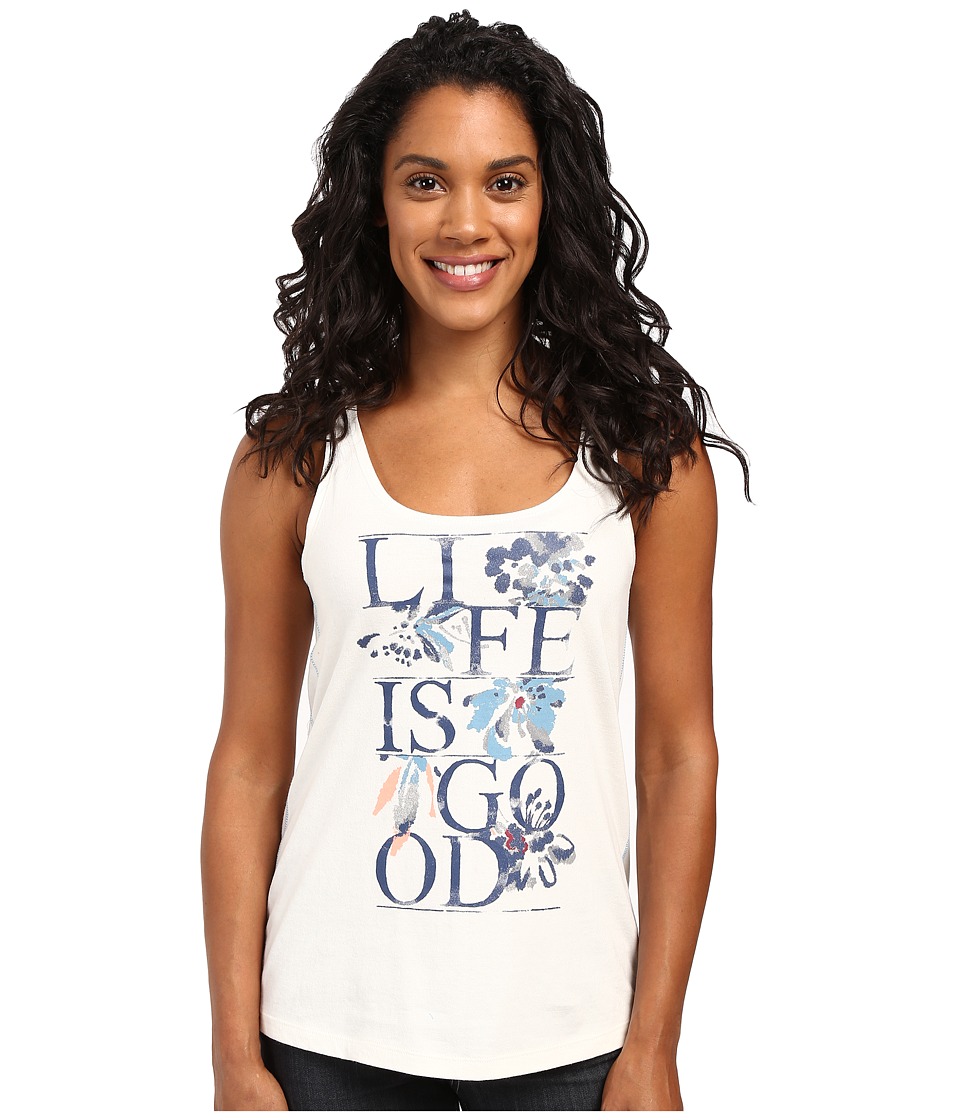 Life is good - Life is Good Floral Simple Sleep Tank (Simply Ivory) Women