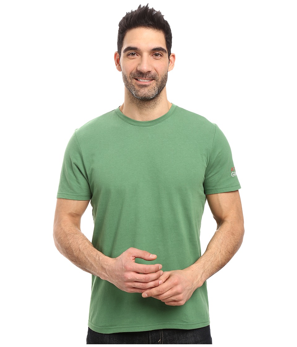 Life is Good Attitude Gratitude Sleep Tee (Natural Green) Men