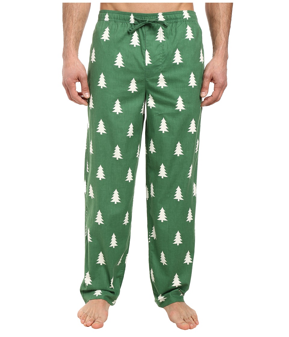 Life is good - Classic Sleep Pants (Natural Green/Pine Tree) Men
