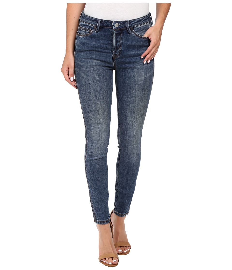 Free People Payton High Rise Skinny in Denim Blue (Denim Blue) Women