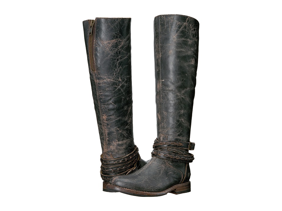 Bed Stu Eva (Black Lux Leather) Women