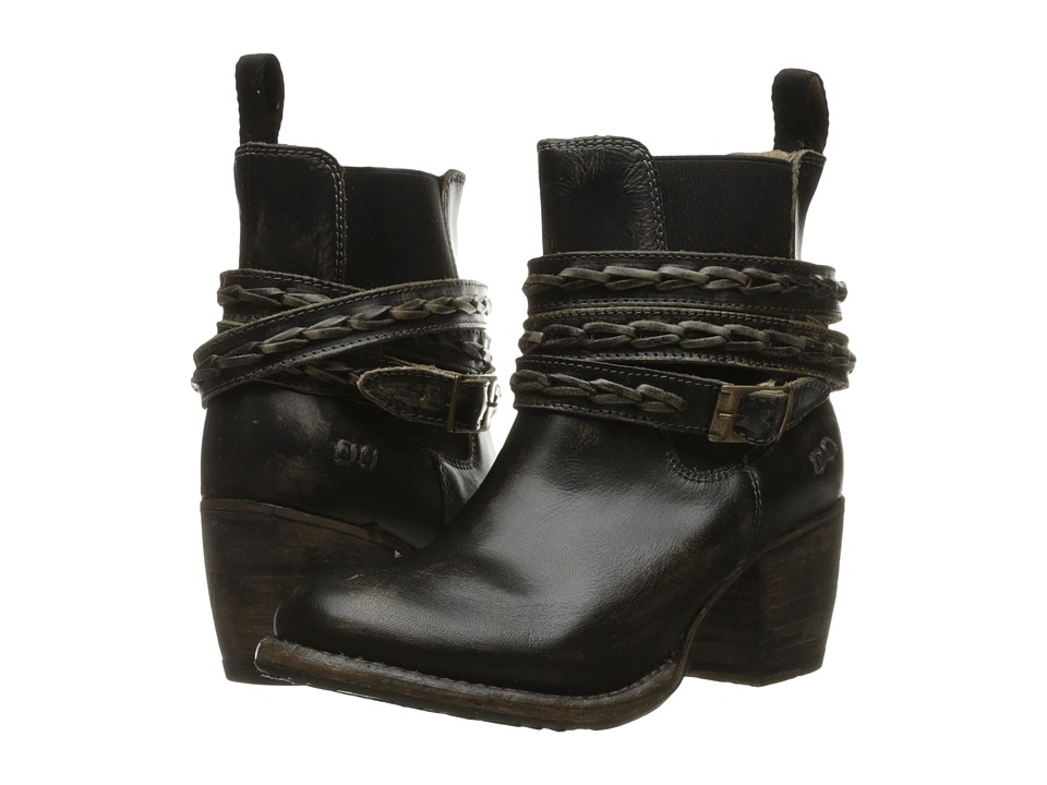 Bed Stu Lorn (Black Handwash Leather) Women
