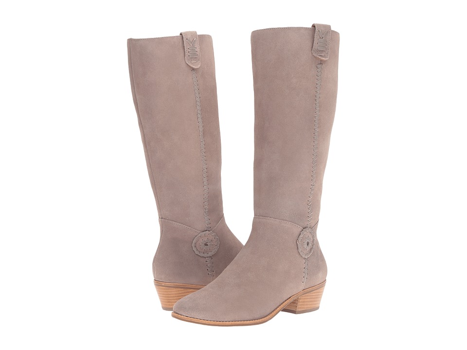 Jack Rogers Sawyer (Light Grey Suede) Women