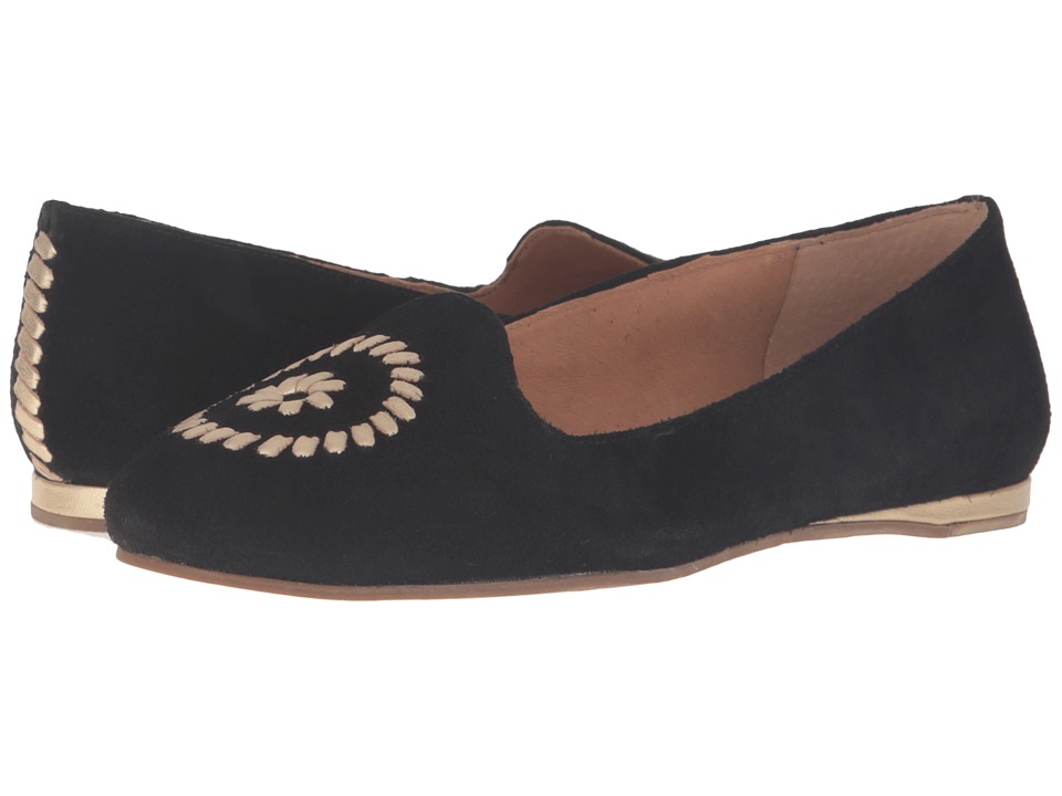Jack Rogers Rebecca Suede (Black) Women