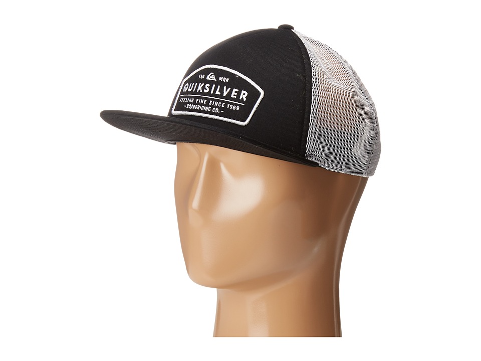 Quiksilver - Reeder Trucker Hat (Black) Caps