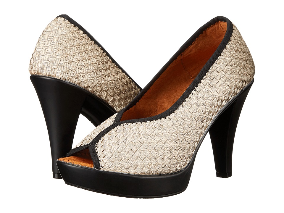 bernie mev. Fabulous (Light Gold) High Heels