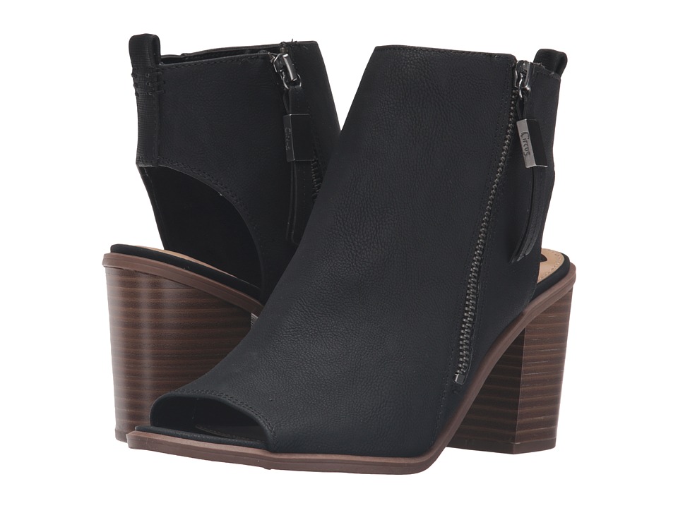 Circus by Sam Edelman Kammi (Black Shrunken Nubuck/Saffiano Nubuck) Women