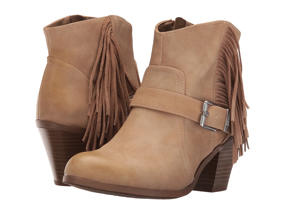 Circus by Sam Edelman Leah (Oatmeal Burnished Suede/Velour Suede) Women