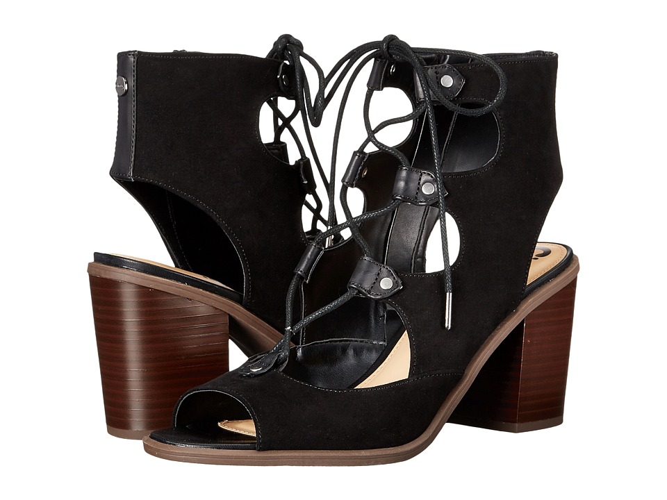 Circus by Sam Edelman Kiera (Black Microsuede/Burnished Antanado) Women