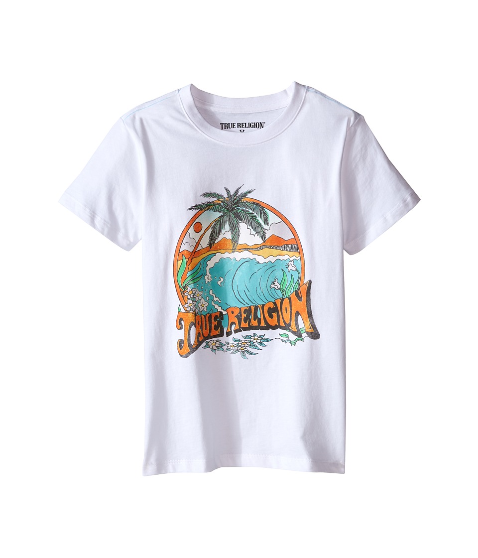 True Religion Kids - Surfer Graphic Tee (Toddler/Little Kids) (White) Boy