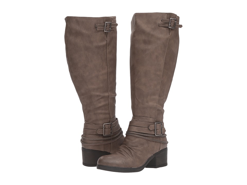 CARLOS by Carlos Santana Candace Wide-Calf (Grey 1) Women