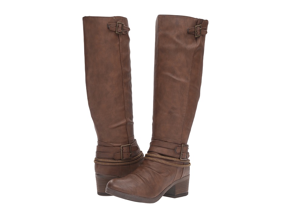 CARLOS by Carlos Santana Candace Wide-Calf (Brown 1) Women