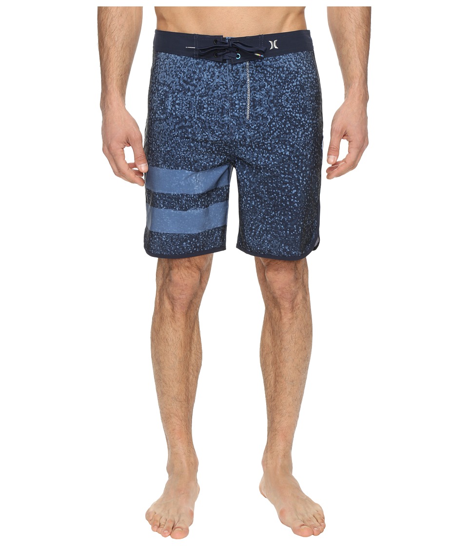 Hurley Phantom Block Party Carve 19 Boardshorts (Obsidian) Men