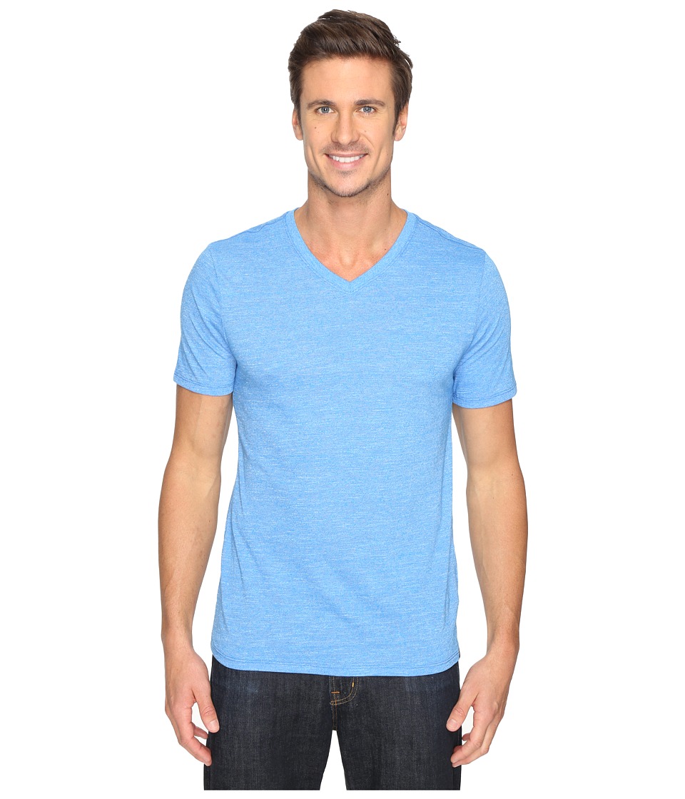Hurley Staple Tri-Blend V-Neck (Light Photo Blue) Men