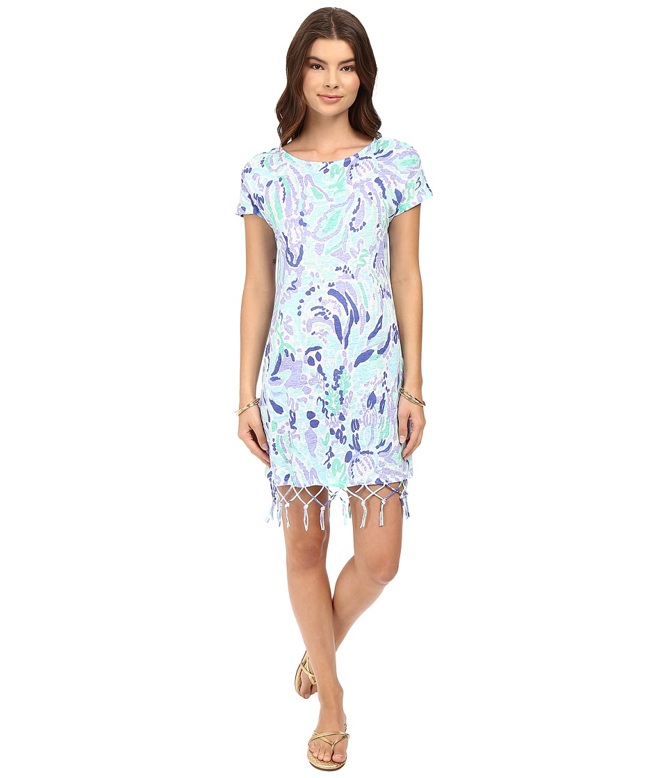 Lilly Pulitzer Beachcomber Dress (Lillys Lilac Nice Ink) Women