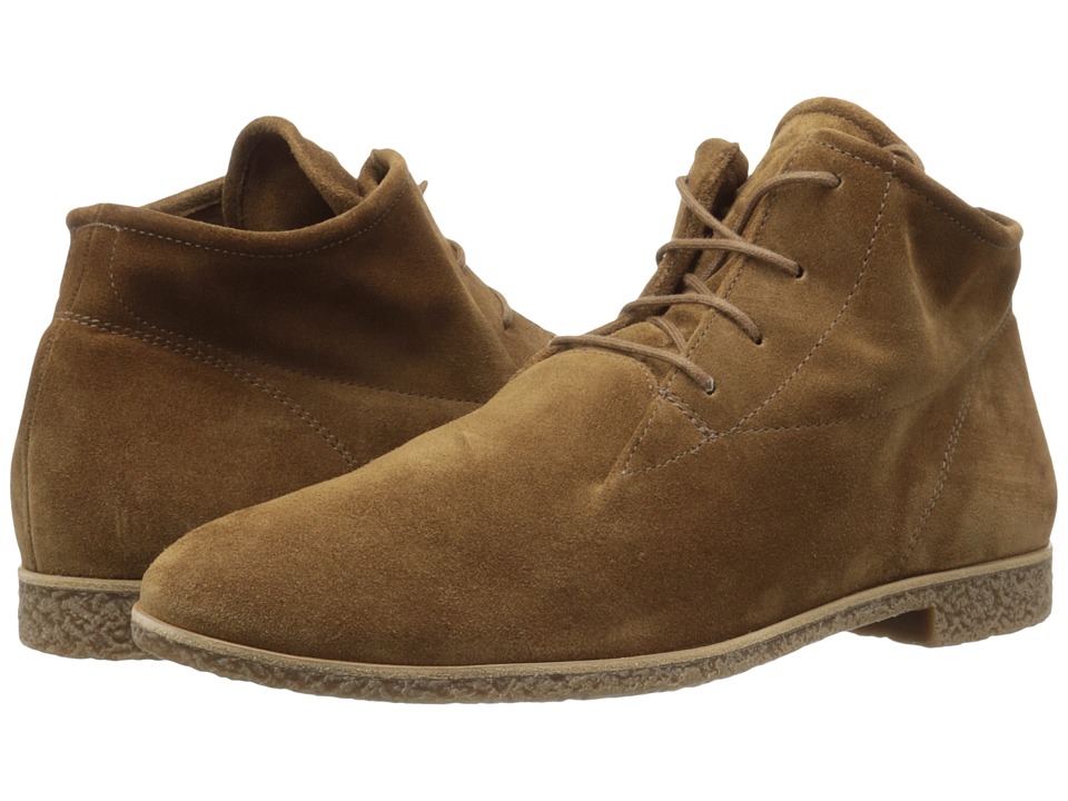 Paul Green Kai Oxford (Camel Suede) Women