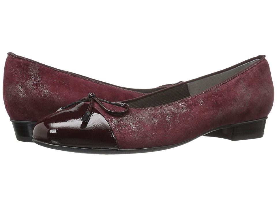 ara Betty (Burgundy Metallic/Patent) Women
