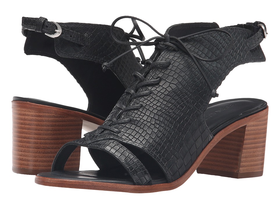 Bernardo Bounty (Blue Crocco Print Calf) Women