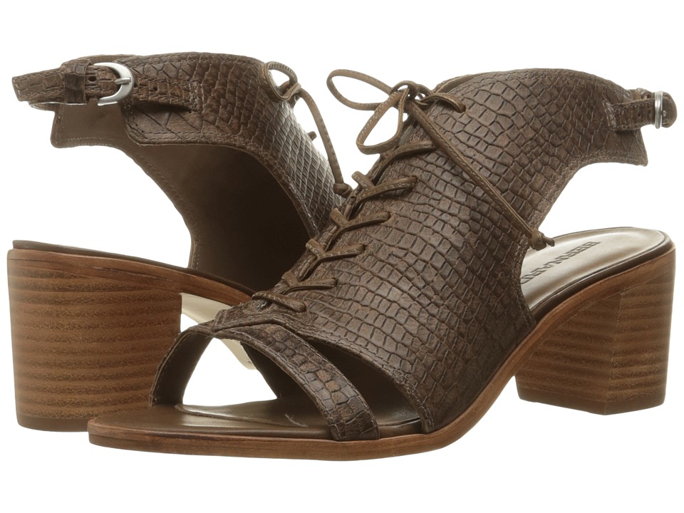 Bernardo Bounty (Dark Taupe Crocco Print Calf) Women