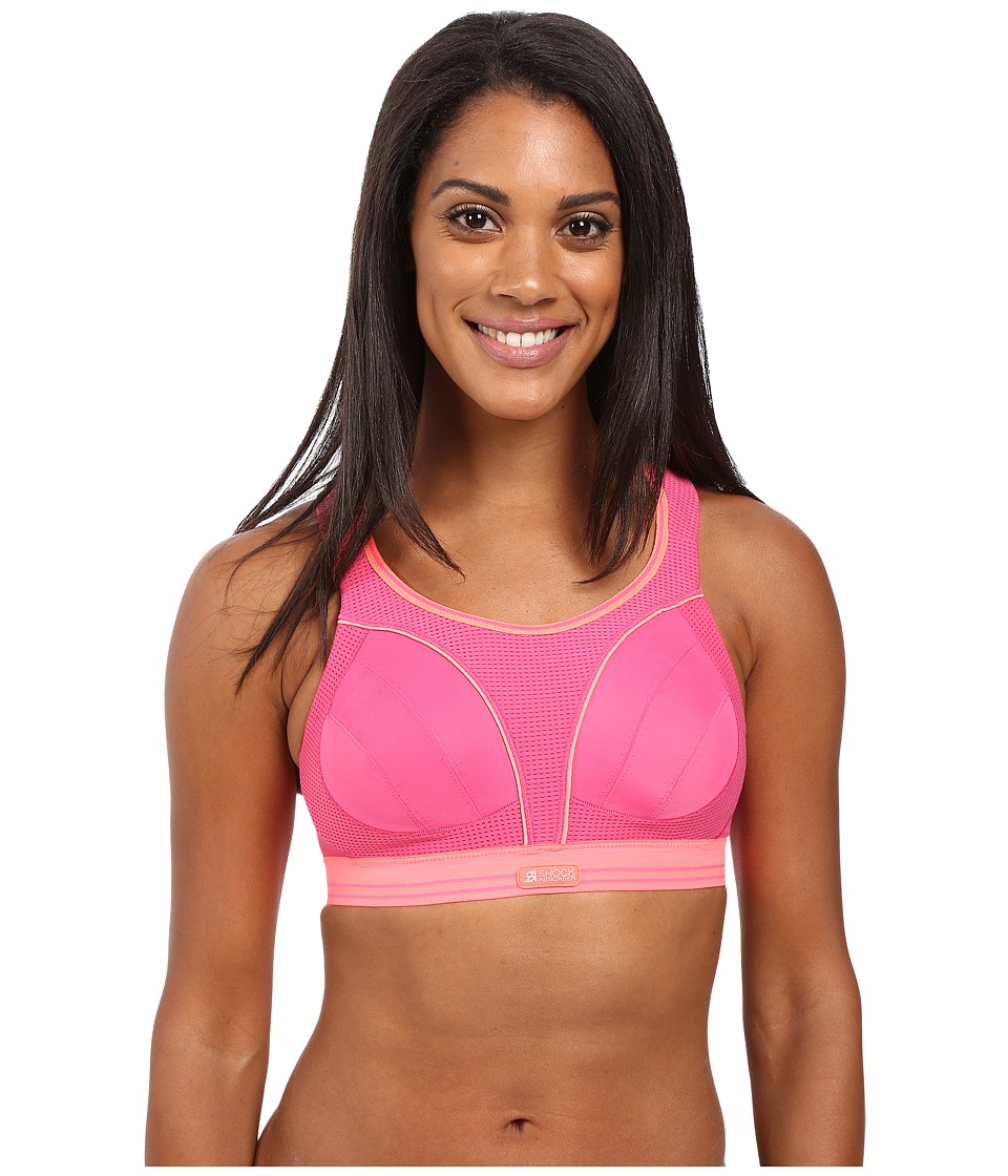 Shock Absorber Ultimate Run Sports Bra S5044 (Pink/Coral) Women