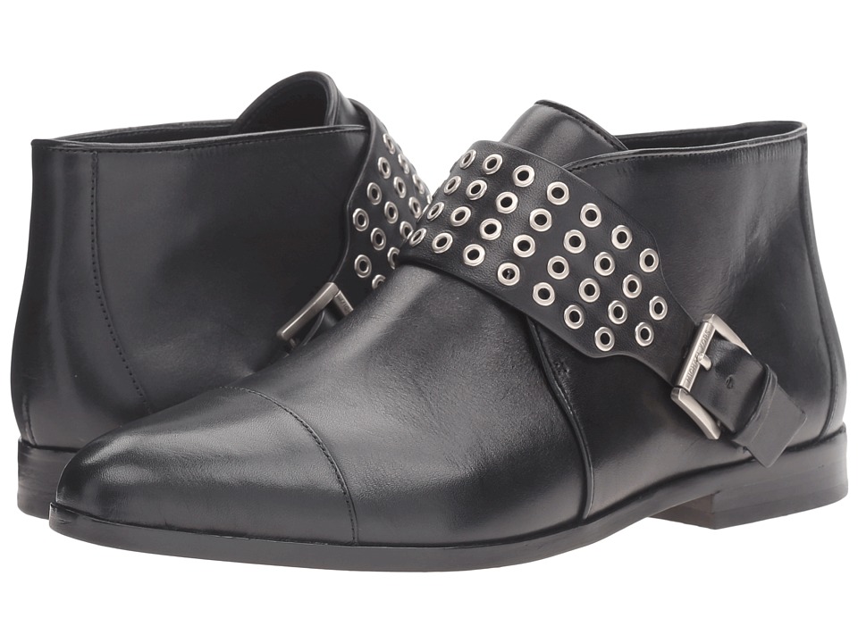 MICHAEL Michael Kors Brody Flat Bootie (Black Vachetta) Women