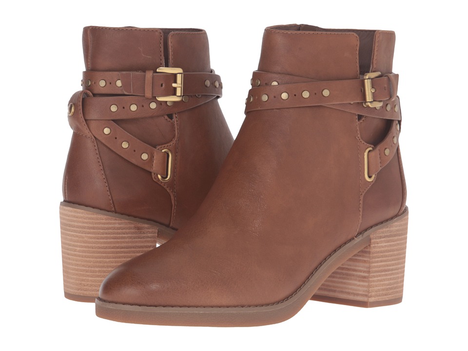MICHAEL Michael Kors Fawn Bootie (Dark Caramel Vintage Cow/Studs) Women