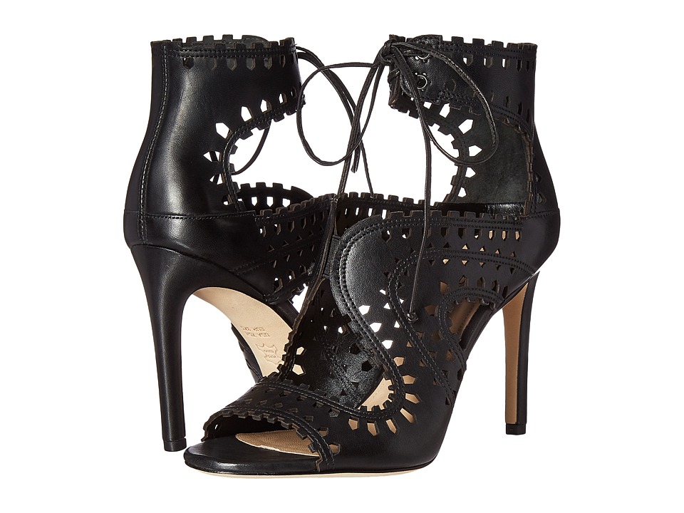 Via Spiga Elysia (Black Harvard Calf Leather) High Heels